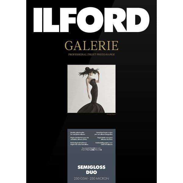 Ilford Papel Galeria Prestige Duo 250g A4 25F Semigloss