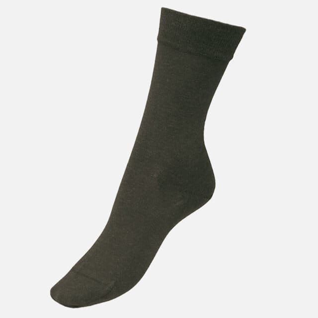 Meia de conforto X-static (PRETO, IV)