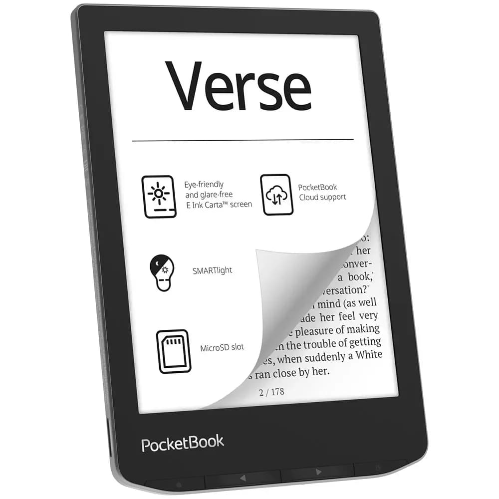 Pocket Book Verse 6" 8GB Mist Grey
