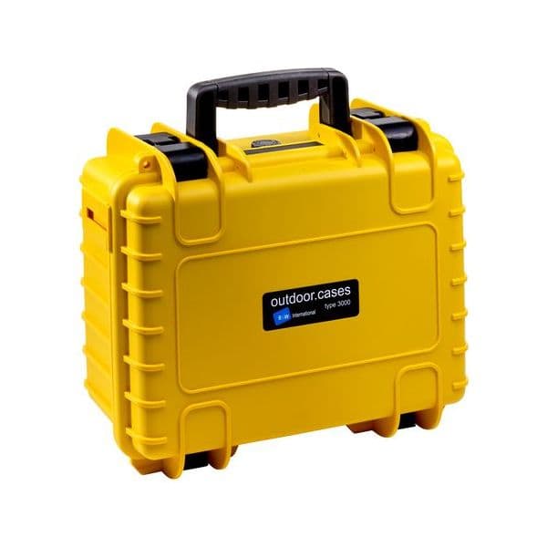 B&W International Type 3000 + Padded Divider Yellow - 3000/Y/RPD