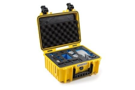ESTOJO B&W TIPO 3000 PARA DJ MAVIC AIR 2  AIR 2S AMARELO