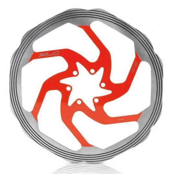Xlc Travões Brake Disc Br X58 Silver / Red