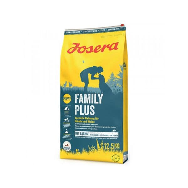 Josera Family Plus Ração para Cachorros e Cadelas Lactantes Salmão 12,5Kg