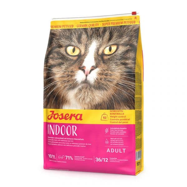 Josera Indoor Ração Seca Gato Esterilizado Frango e Peixe 10kg