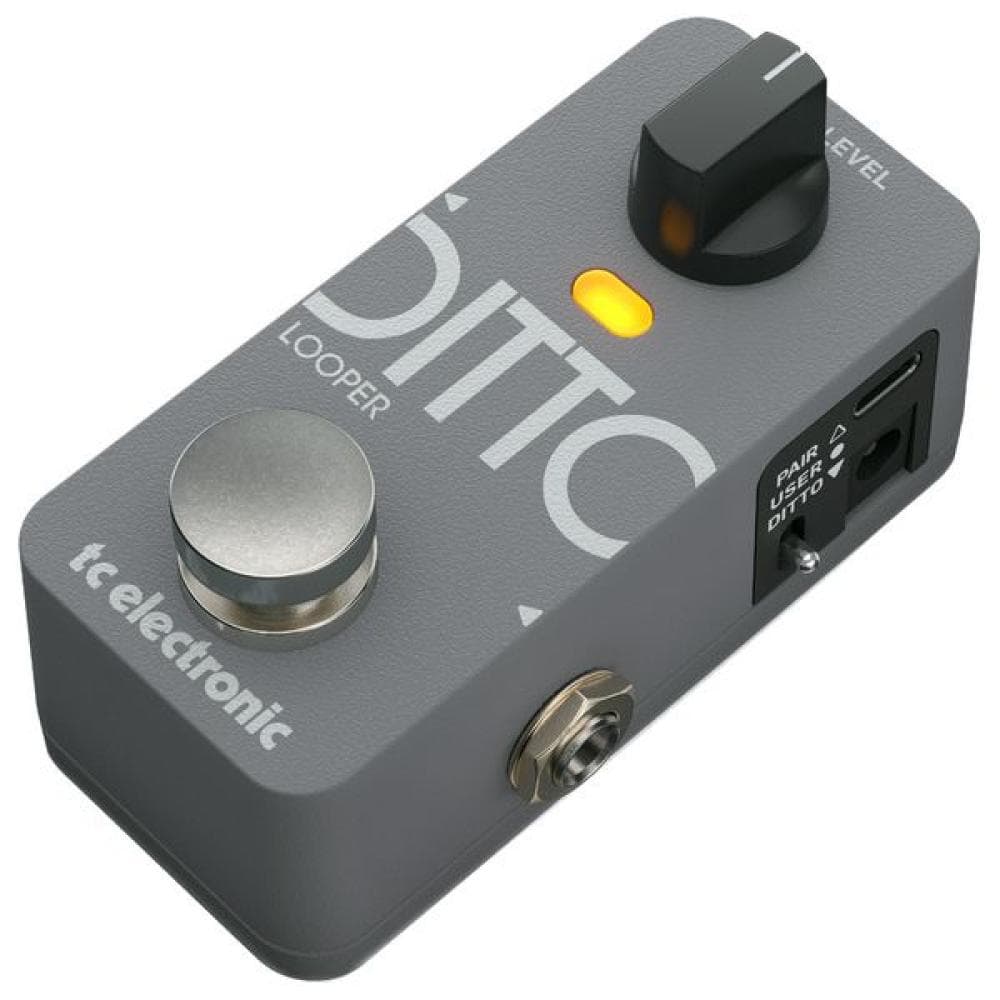 TC Electronic Looper Ditto 2 para Guitarra e Baixo com LoopSnap e Bluetooth