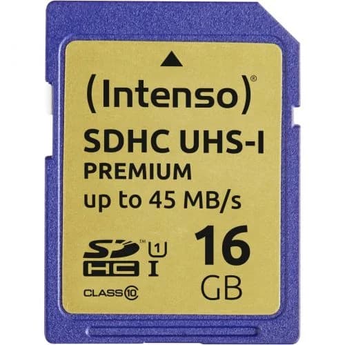 Intenso 16GB SDHC Premium Class10 UHS-I - 3421470