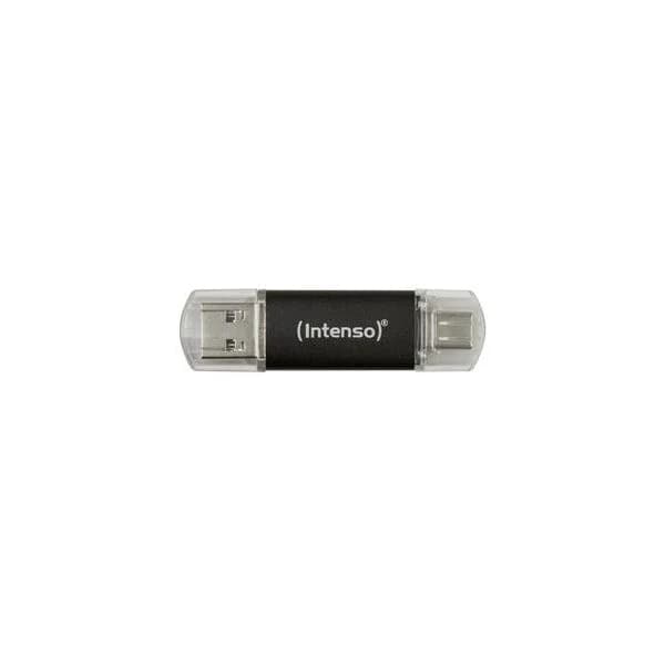 Intenso 64GB Twist Line (Preto) USB 3.2 - 3539490