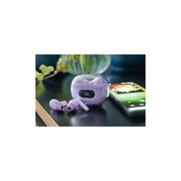 Intenso Buds Plus T313AE ANC Bluetooth USB-C Purple