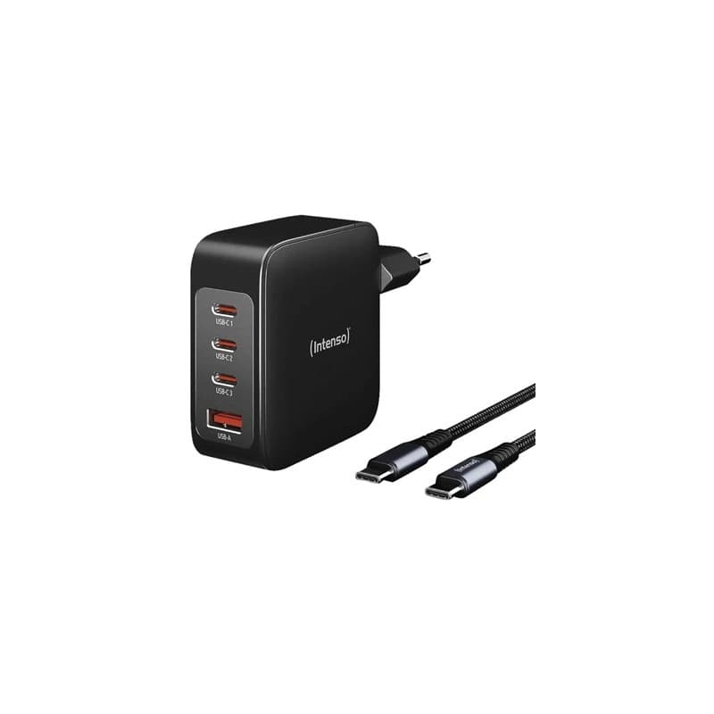 Intenso Adaptador de corrente universal USB tipo C 7814010 140 W 21 V 2 m preto