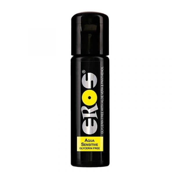 Eros Lubricante Base Agua Aqua Sensitive Sin Glicerina 100ml ER34100