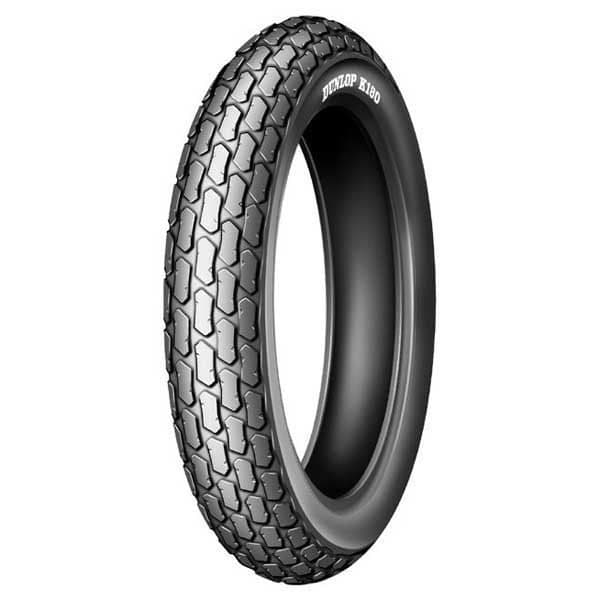 Pneu Moto Dunlop K 180 ( 120/80-12 TL 55J M/C ) - 4038526076779