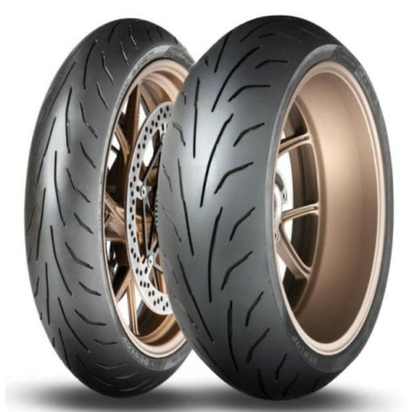 Pneu Moto Dunlop Qualifier Core ( 180/55 ZR17 TL (73W) Rodas traseiras ) - 4038526091734