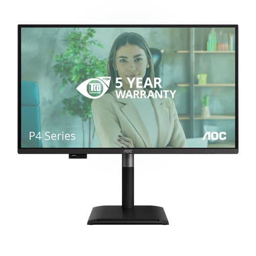Monitor AOC 27" Q27P4U QHD 120Hz IPS HDMI DisplayPort USB USB-C Lift Black