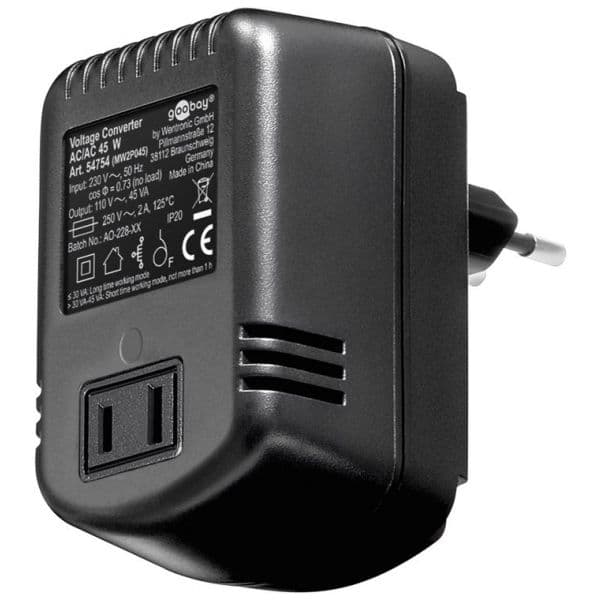Nedis Conversor de Corrente 220 -> 110V / 45W - P.SUP.32-HQ