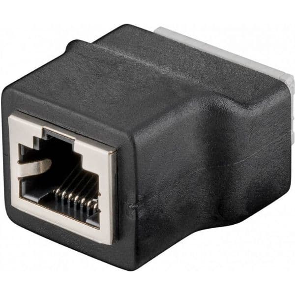 GOOBAY Ficha Telefone-Rede RJ45 8 Pinos Fêmea (Ligação Rápida) - 76737