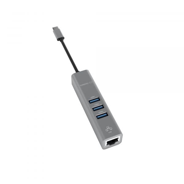 Terratec Connect C2 Hub USB-C para USB3.0 Prata