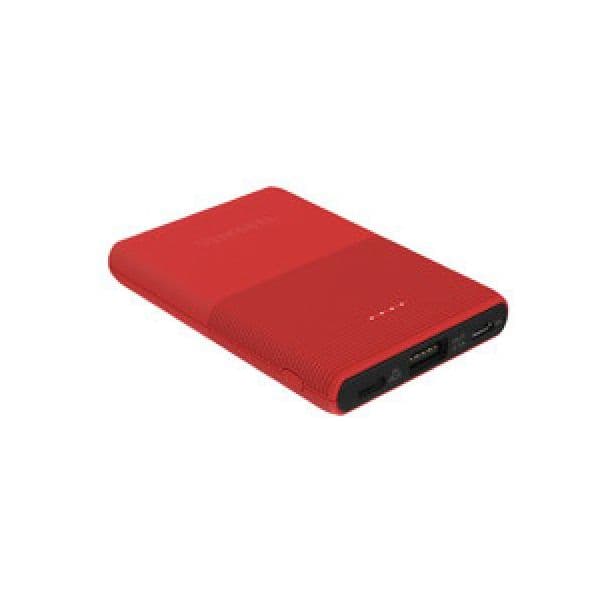 Powerbank Terratec P 50 Pocket Poppy Red 5000mAh Usb-c