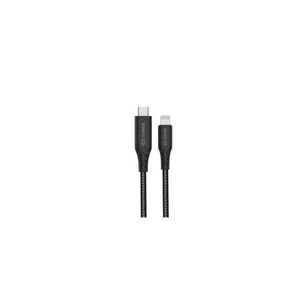 Terratec Charge CL2 Cabo USB-A para Lightning e USB-C para Lightning 2m Preto
