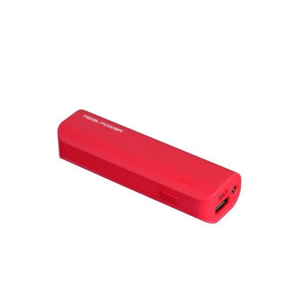 Powerbank Realpower PB2600 Mah Vermelho