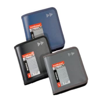 Erichkrause Bolsa 24 CDs c/ Zip Megapolis Blue - 17621768