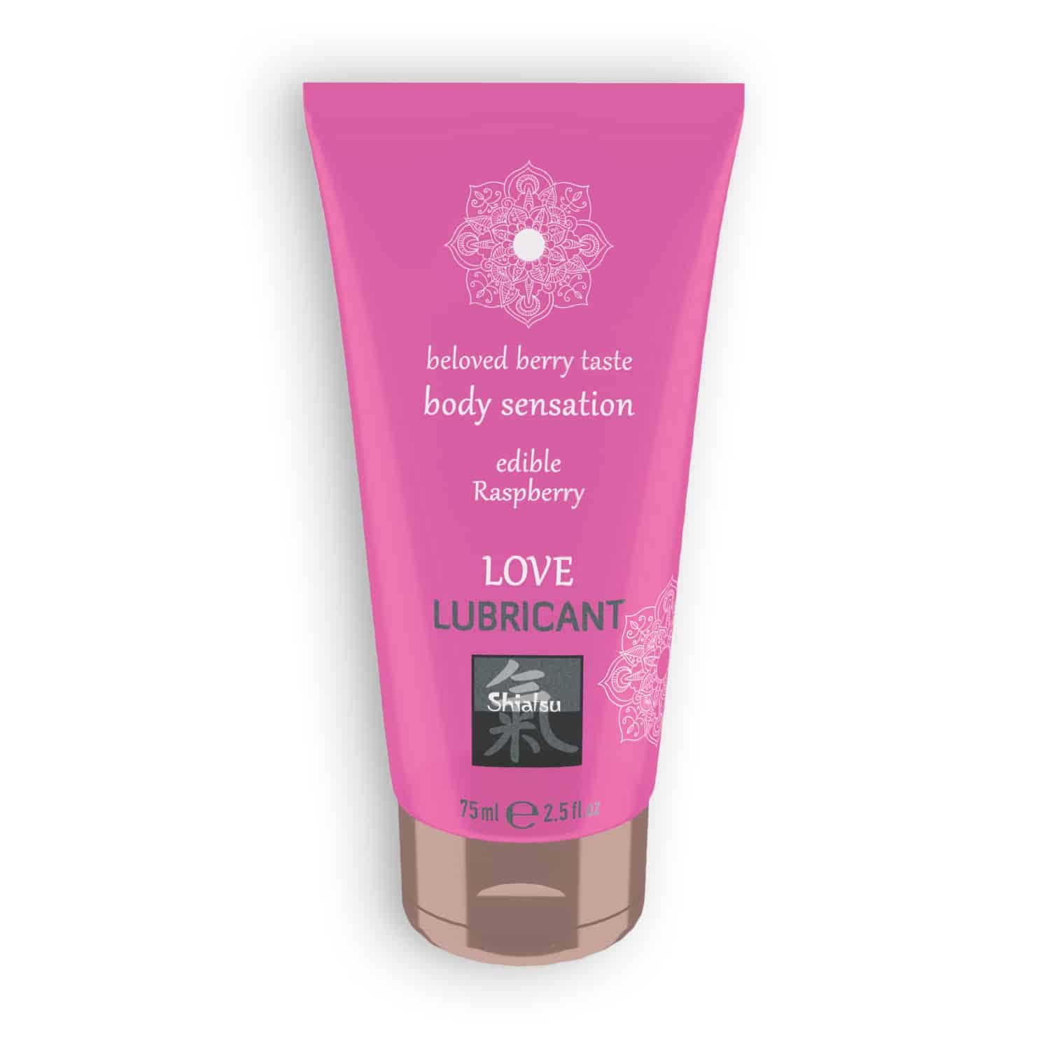 Shiatsu – Lubrificante Beijável Love Berry Taste Com Sabor A Framboesa  75ml
