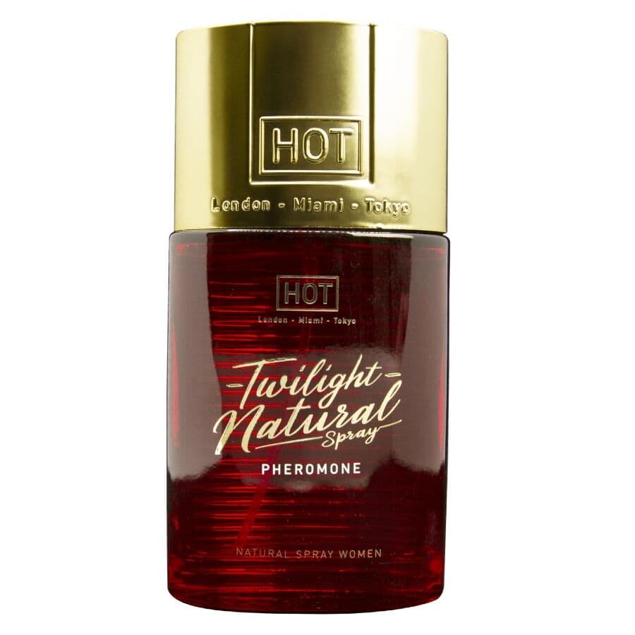Hot Eau de Parfum com Feromonas Twilight Natural Spray Woman 50ml