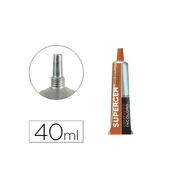 Supergen Cola Contacto Incolor 40 ml - OFF079294CE