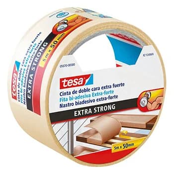 Fita Adesiva Dupla Face Tesa 50mmx10mt (5671) x 6un