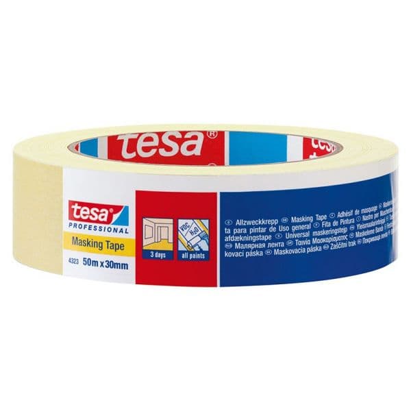 Tesa Fita Adesiva Krepp 30 mm X 50 M