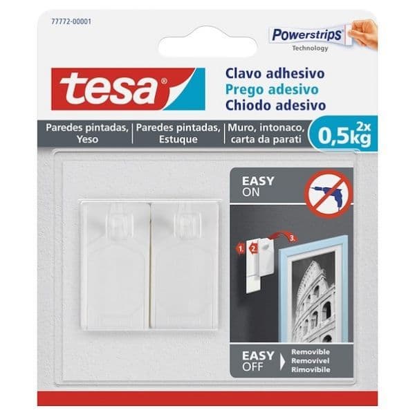 Tesa Prego Powersrtips 0,5kg Branco