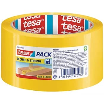 Tesa Fita Adesiva Amarela 50mmx50mts 1 Unidadde
