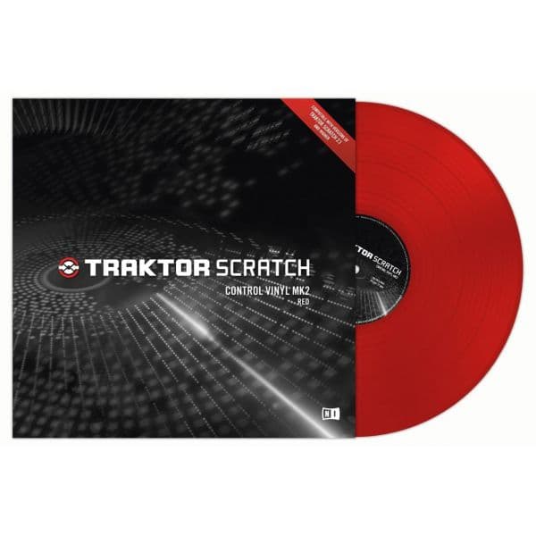 Native Instruments Traktor Scratch Control Vinyl Red