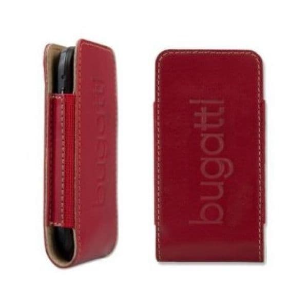 Bugatti Bolsa Universal em Pele Twin Calfskin SL Red
