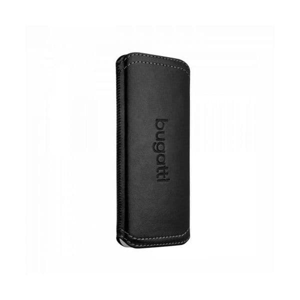 Bolsa Pele Bugatti 08259 TwoWay HTC One Black