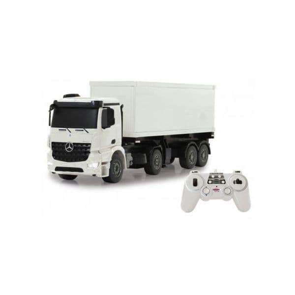 Jamara Container Lkw Mercedes Benz Arocs Hellgrey Scale 1:20 30 Min. - 405148