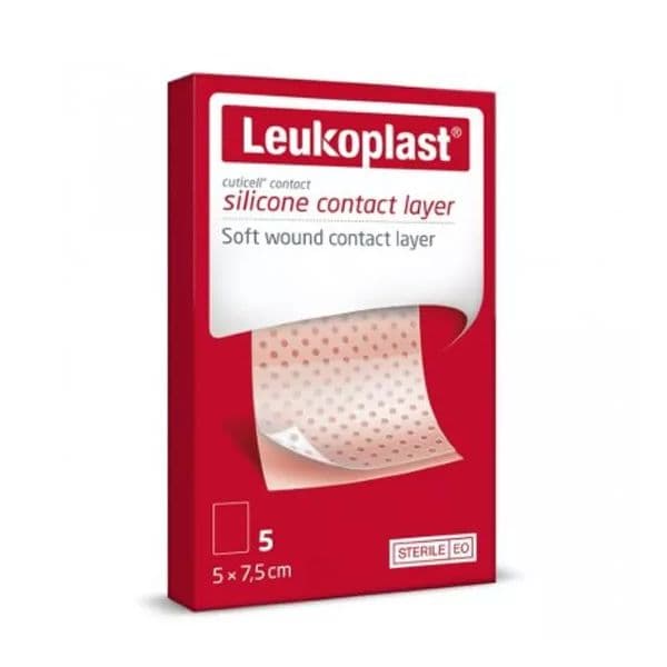 Leukoplast Silicone Contact Layer 5 x 7,5cm