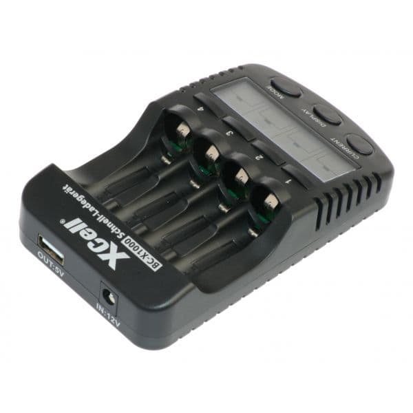 XCell BC-X1000 Carregador Rápido