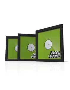 Pack De 3 Cadres 12 Pouces Vinyles - Noir