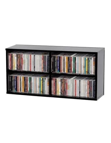 Casier de Rangement 180 CD Finition Noir