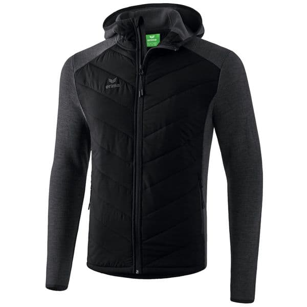 Erima Casaco com Capuz Quilted 2061903 128 Preto