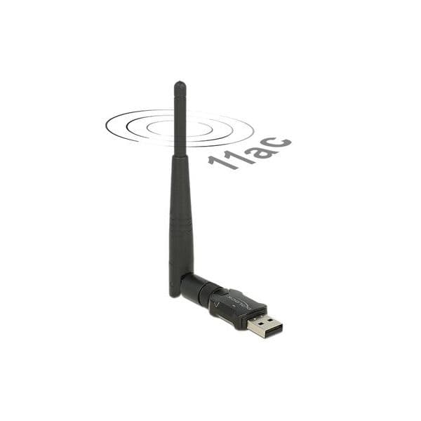 Delock Wlan Adaptador Wlan USB2.0 Stick Wlan 2,4 Ghz: 150 Mbit/s, Wlan - 12462