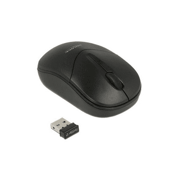 Delock Mini Rato Optico 3 Teclas Preto - 12494