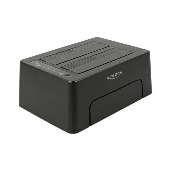 Delock Estação de Acoplamento USB Tipo-C 3.1 para 2 x SATA HDD/SSD