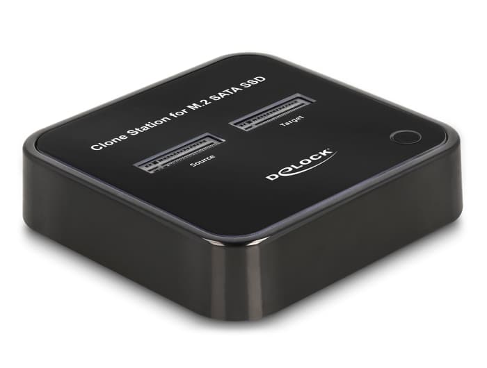 DeLOCK 64178 Docking Station para Discos Rígidos USB 3.2 Gen 2 (3.1 Gen 2) Type-C Preto