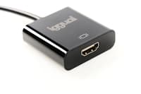 Delock 65840 Adaptador USB 2.0 Tipo-A para Serial RS-232 DB9 com Faixa de Temperatura Estendida Preto, Amarelo