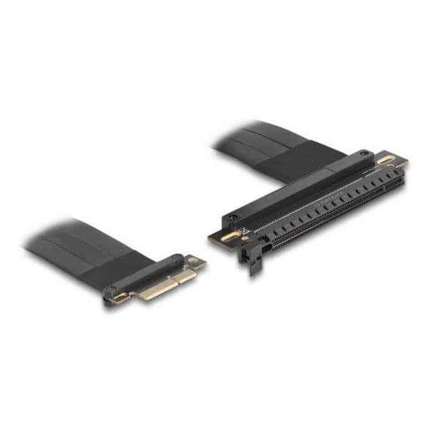 Delock Placa Riser PCI Express 3.0 x4 para x16 com Cabo 30 cm