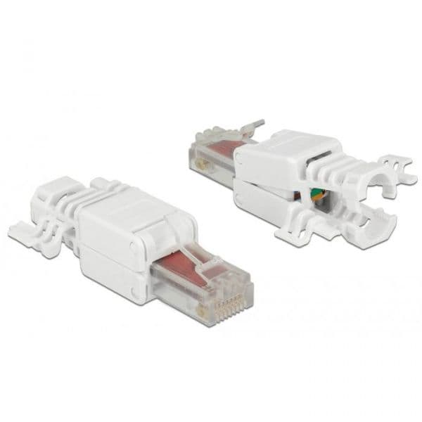 Delock RJ45 Stecker Cat.6 Utp Werkzeugfrei 2 Stück - 86416