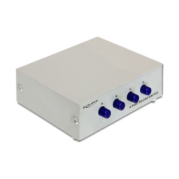 Delock D-Sub9 Switch 4 Eingänge -> 1 Ausgang - 87589