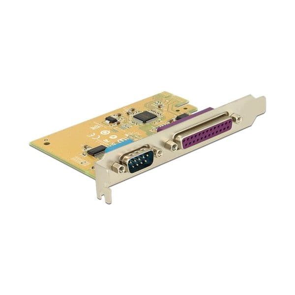 Delock Placa Pci Express 1x D-Sub9 + 1x D-Sub25 - 89446