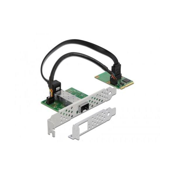 DeLOCK Placa Rede Minipcie I/o Pcie Lan 1xSFP i210, Lan-adapter | 1000 - 95267